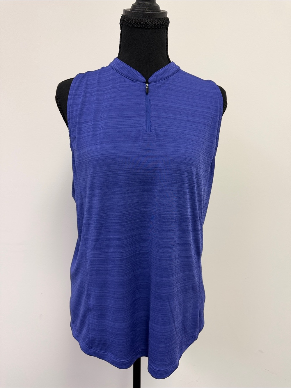 Slazenger Sleeveless Zip-Front Tank